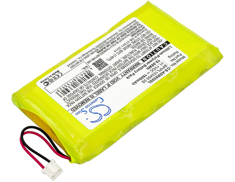 2 Batteries Lithium 1800mAh Smatree Pour GoPro Hero 9/10/11/12 - Double Autonomie