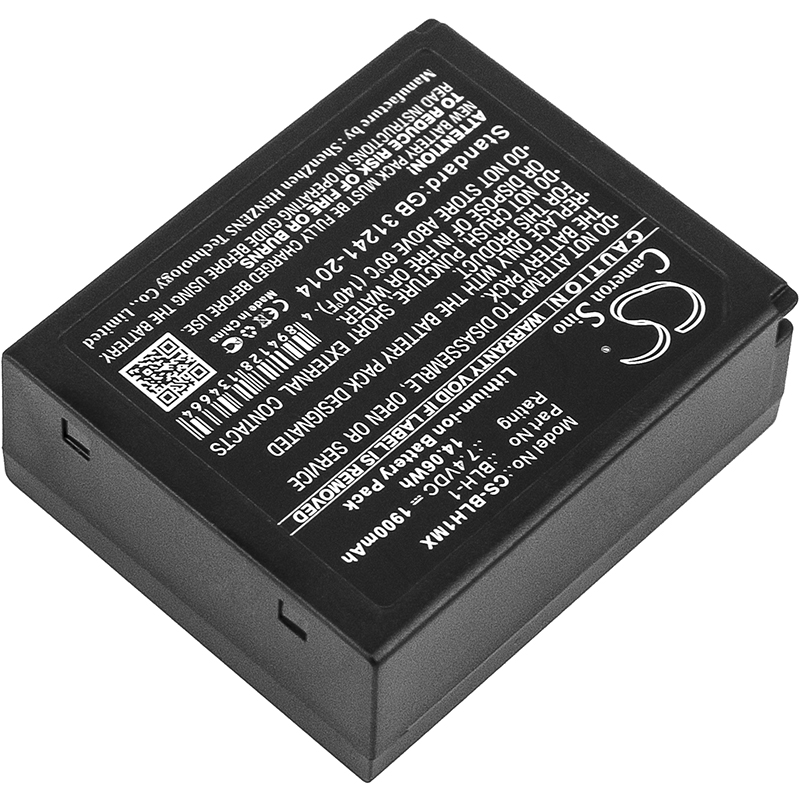 BATTERIE LI-ION POUR Olympus E-M1 E-M1 Mark II Mark II sans miroir 7,4V ...