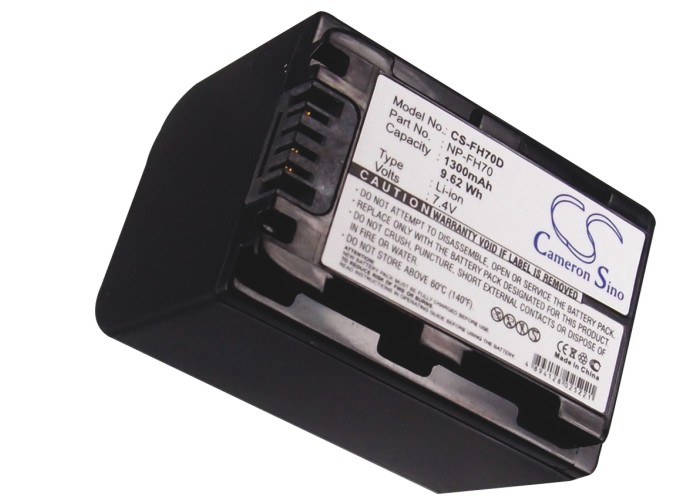 Sostituto NP-FP30 NP-FP50 Batteria Compatibile Sony DCR-HC Series - 600mAh 7.2V Li-Ion Per Videocamera Accessori Fotografia