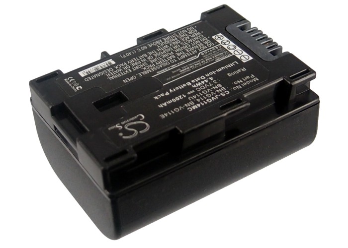Ersatzakku Für JVC Kameras – Kompatibel Mit BN-VG212, GZ-VX775, GZ-VX700 (3,7V, 1200 MAh)