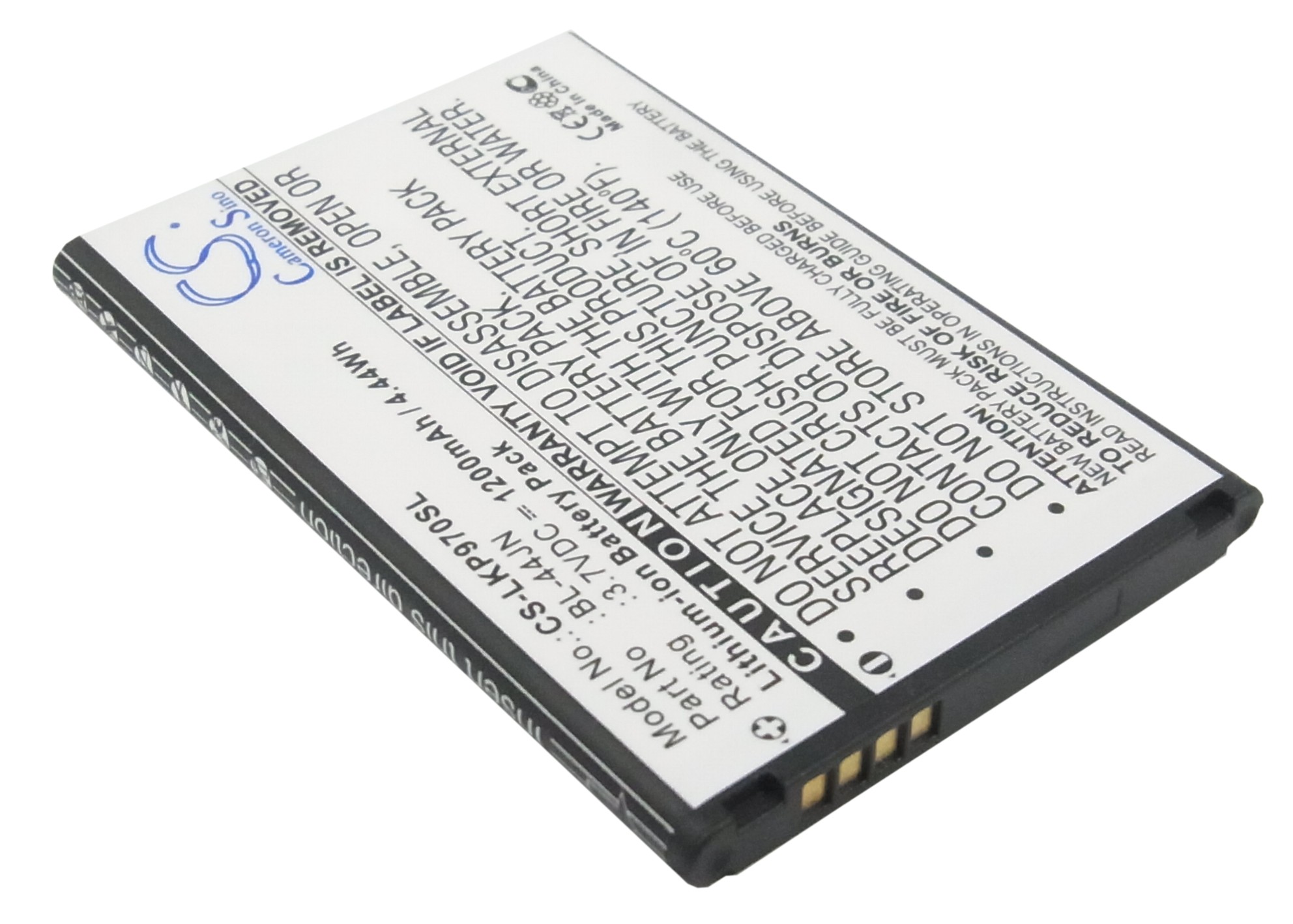 Batteria Di Ricambio 1500mAh Per LG Optimus Black P970 E Altri Modelli