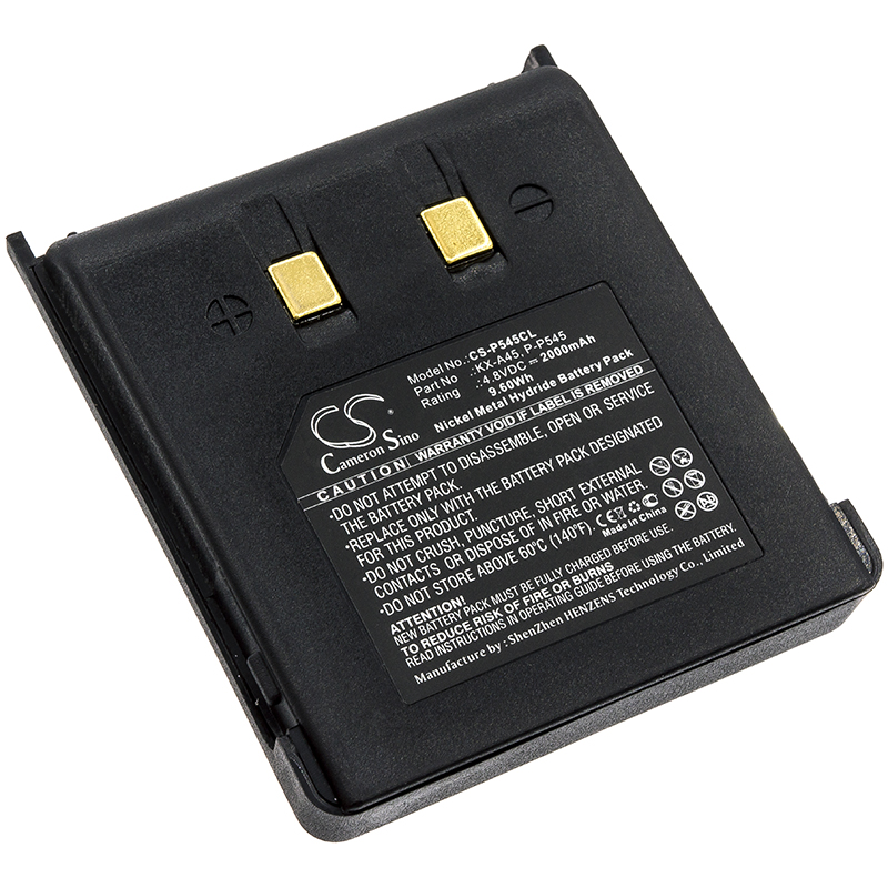 Akku Kompatibel Mit Panasonic 454854AR - Li-Ion 1300mAh - KX-TU150, KX- TU150EXR, KX-TU155, KX-TU155EXCN, KX-TU155EXRN, KX-TU160, KX-TU550 | Der Akkuprofi: Schnelle & Sichere Lieferung
