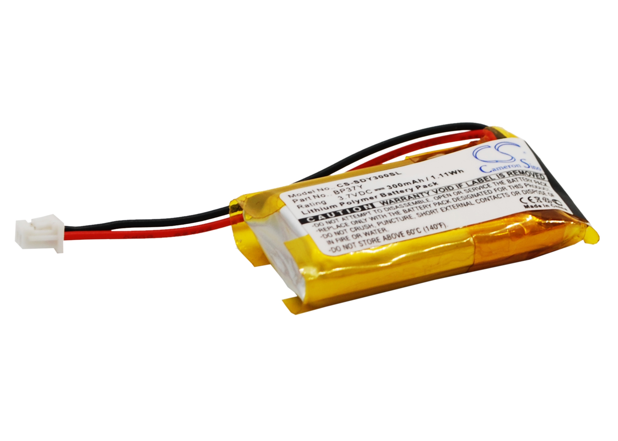 LiPolymer Battery for Dogtra YS300 Bark Collar YS300 bark control