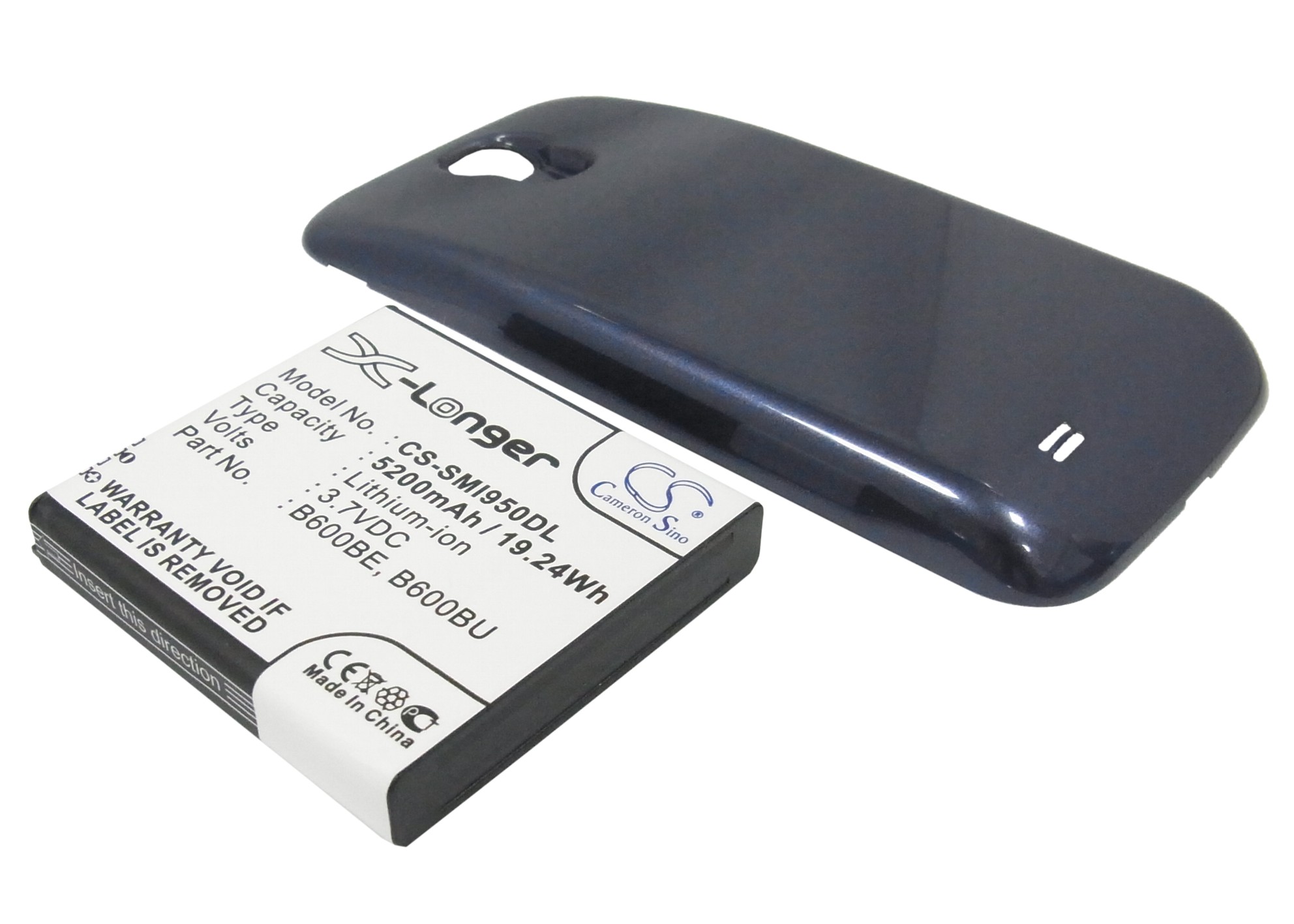 Li-ion Battery for Galaxy S4 Galaxy S4 LTE GT-I9500 3.7V 5200mAh
